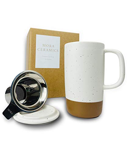 Mora Ceramics Large Loose Leaf Infuser Mug