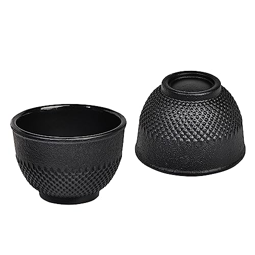 Sungmor Japanese Style Cast Iron Teacups Set
