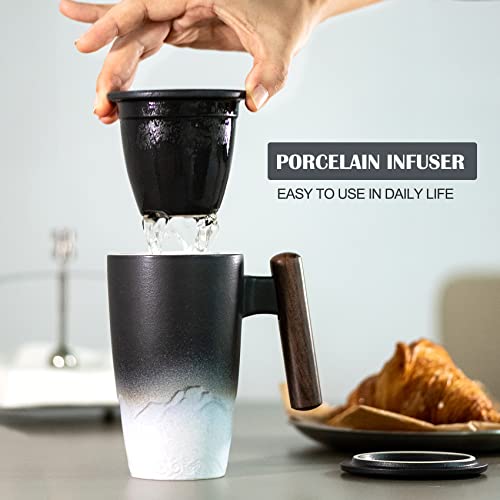 Suyika Tomotime Ceramic Tea Cup with Infuser