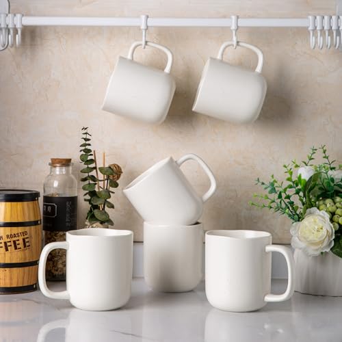 AmorArc 14oz Speckled Ceramic Coffee Mugs Set