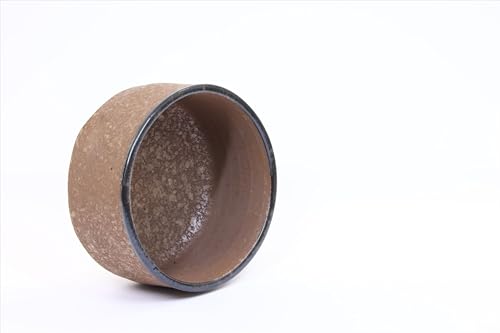 Handmade Japanese Matcha Tea Bowl with Gold