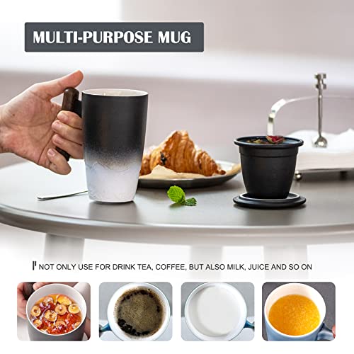 Suyika Tomotime Ceramic Tea Cup with Infuser