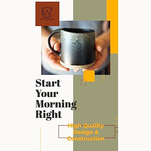 Vintage Japanese Style Ceramic Coffee Mug Set