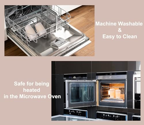 Eco-Friendly Bamboo Fiber Travel Mug with Lid