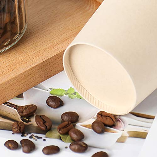 Bamboo Fiber 12oz Disposable Coffee Cups - 100 Count