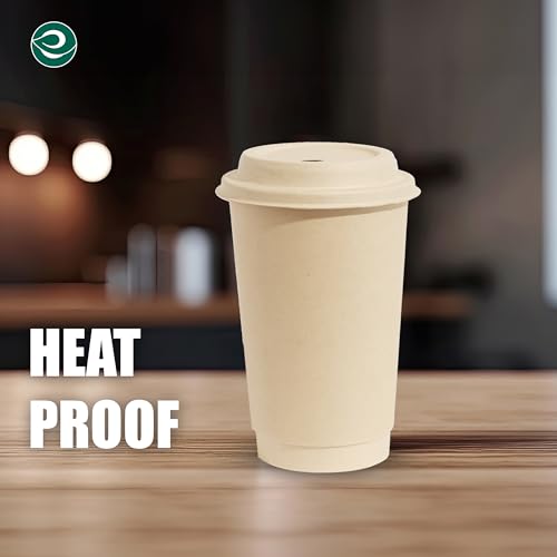 ECO SOUL Compostable 16oz Hot Cups (25 Count)