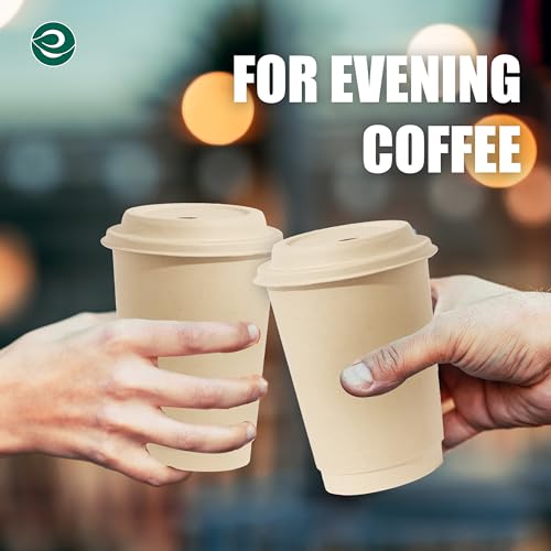 ECO SOUL Compostable 16oz Hot Cups (25 Count)