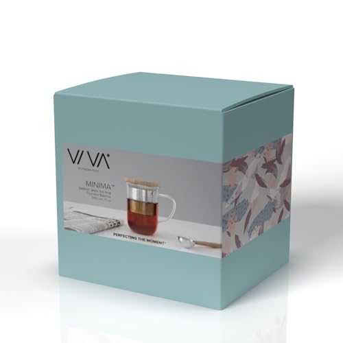 VIVA Minima Balance Glass Infuser Tea Cup