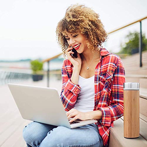 Bamboo Insulated Travel Tea Tumbler - 17oz