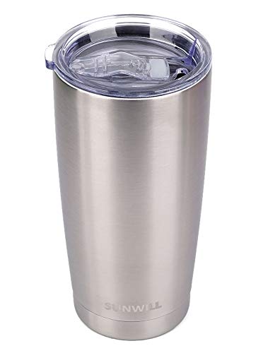 Stainless Steel Insulated Travel Mug with Lid