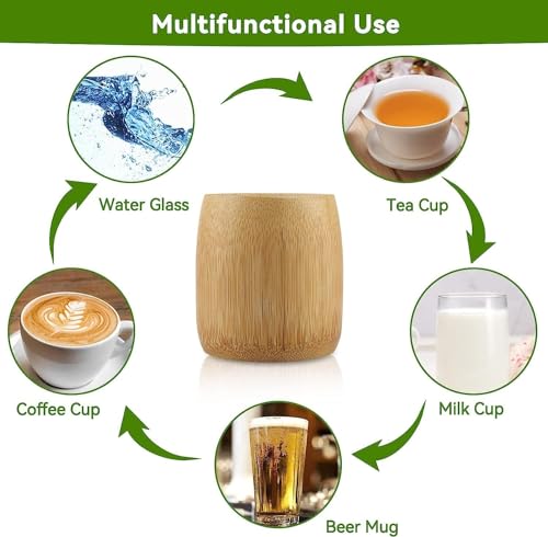 Handmade Wooden Tea Cup and Coffee Mug