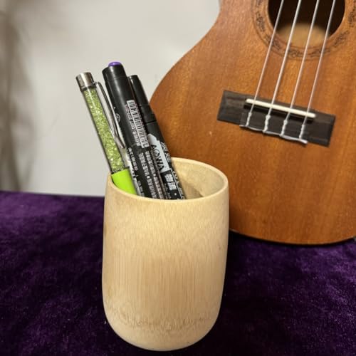 Set of 2 Natural Bamboo Tea Coffee Mugs