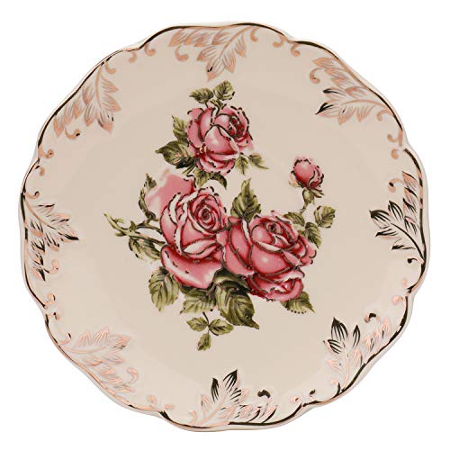 Vintage Floral Porcelain Tea Cup and Saucer Set