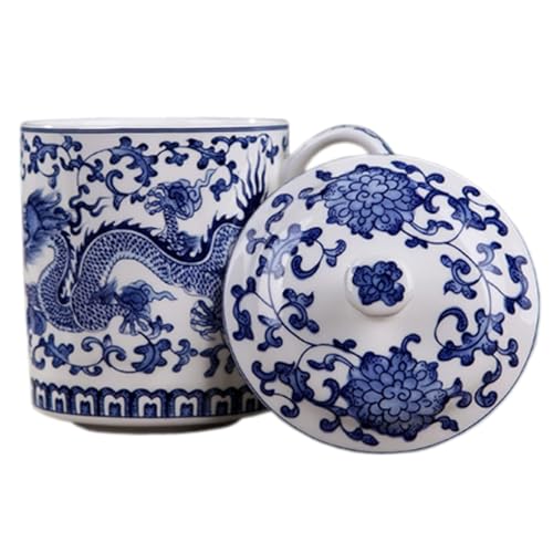 Blue Dragon Bone China Tea and Coffee Mug