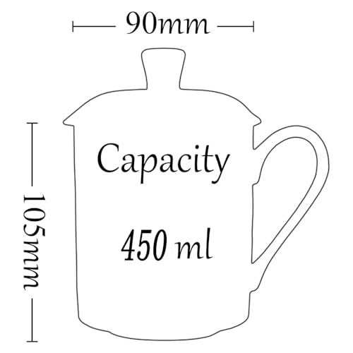 Blue Dragon Bone China Tea and Coffee Mug