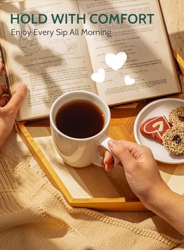 Sweese 12 oz Porcelain Mug Set - 6 Pieces