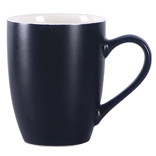 HOMEYES 340 ML Black Ceramic Coffee Mug