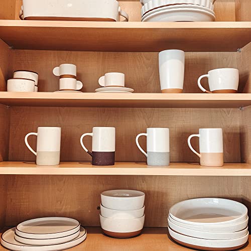 Rustic Matte Glaze Coffee Mug Set of 4