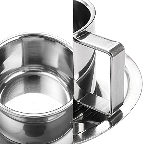 ZENFUN 4 Pack Double Walled Stainless Steel Cups