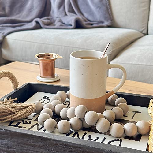 Mora 12oz Ceramic Tea Cup with Infuser