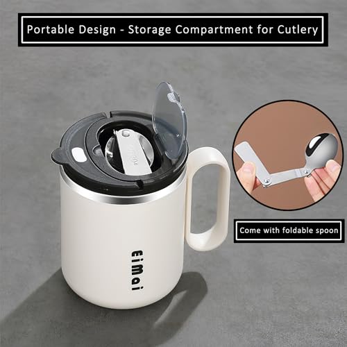 AlwaysU Double-Wall Stainless Steel Tea Cup