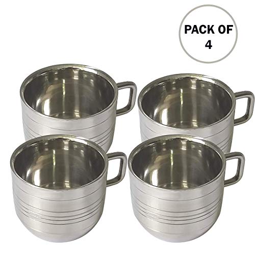 Stainless Steel Double Wall Tea and Coffee Mugs
