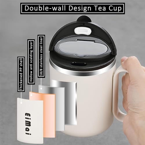 AlwaysU Double-Wall Stainless Steel Tea Cup