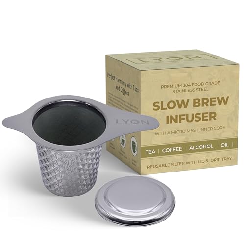 Lyon Double Wall Stainless Steel Tea Infuser