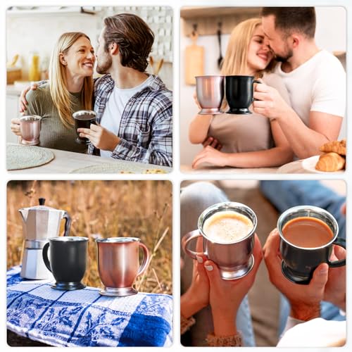 Copper Coffee Mug Set of 2