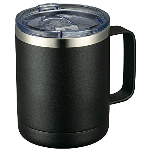 MEWAY 12oz Insulated Travel Mug with Handle
