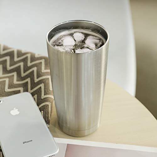 Stainless Steel 20oz Insulated Travel Mug with Lid