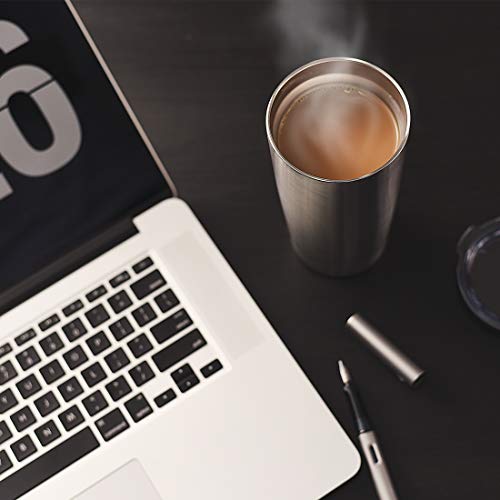 Stainless Steel 20oz Insulated Travel Mug with Lid