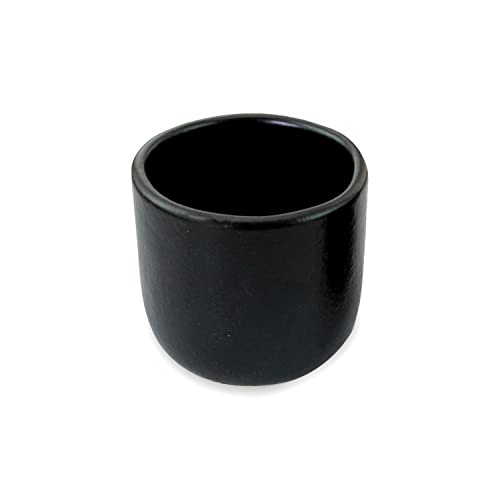 Handcrafted Matte Black Ceramic Tea & Coffee Cups