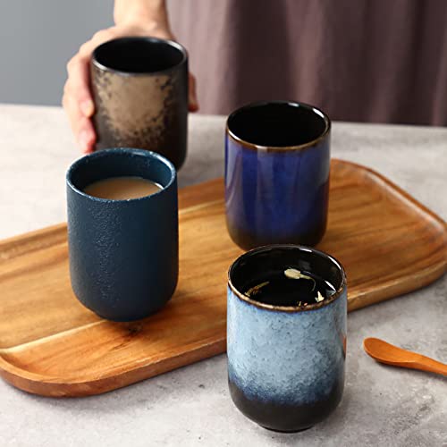 Large Ceramic Tea and Coffee Mug Set