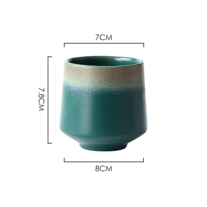 Japanese Ceramic Tea Cup Set - 4 Mugs