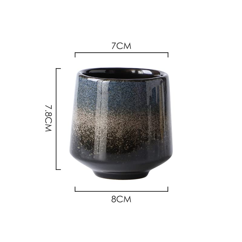 Japanese Ceramic Tea Cup Set - 4 Mugs