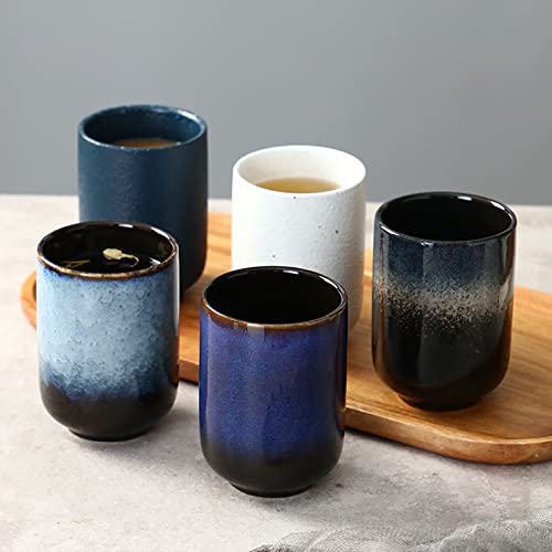 Large Ceramic Tea and Coffee Mug Set