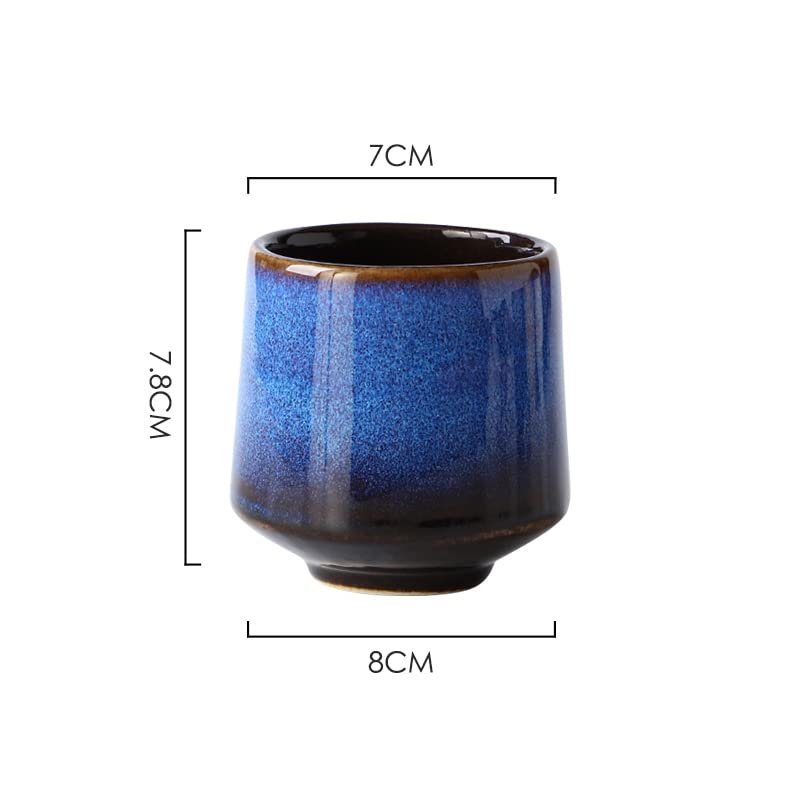 Japanese Ceramic Tea Cup Set - 4 Mugs