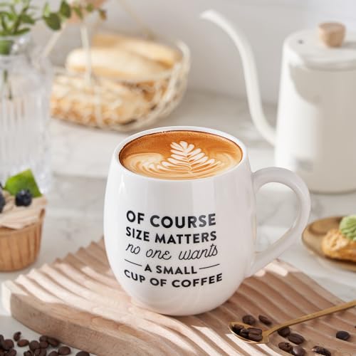 MIECOO 24 Oz Jumbo Ceramic Coffee Mug