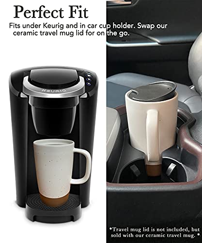 Mora Ceramics 18 oz Tea Mug with Infuser