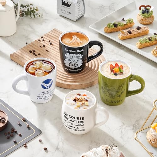 MIECOO 24 Oz Jumbo Ceramic Coffee Mug