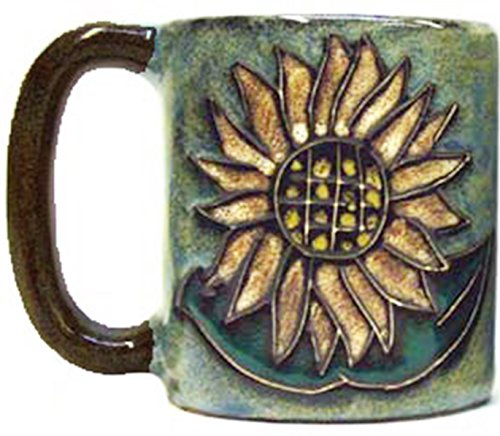 Mara Stoneware Sunflower 16oz Coffee Mug