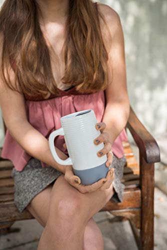 Ello Jane 18oz Ceramic Travel Mug - Gray