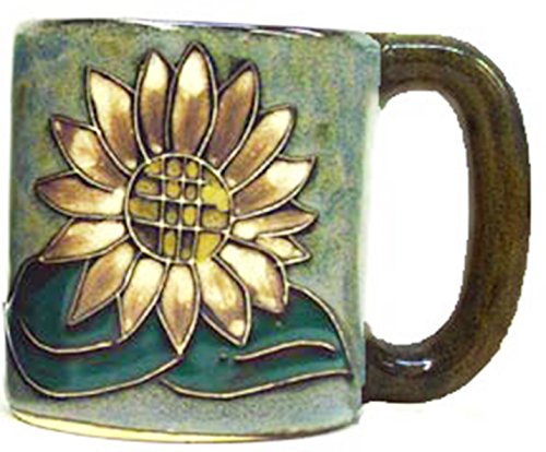 Mara Stoneware Sunflower 16oz Coffee Mug