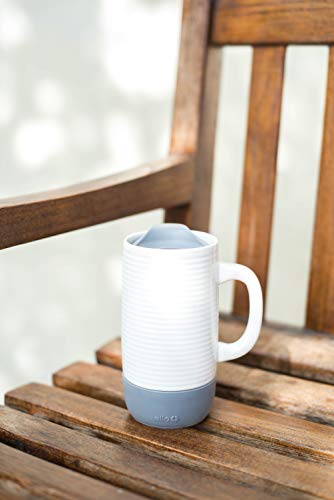 Ello Jane 18oz Ceramic Travel Mug - Gray
