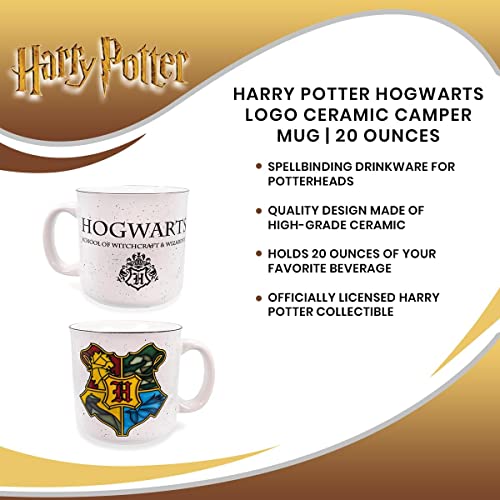 Harry Potter Hogwarts Logo Ceramic Camper Mug