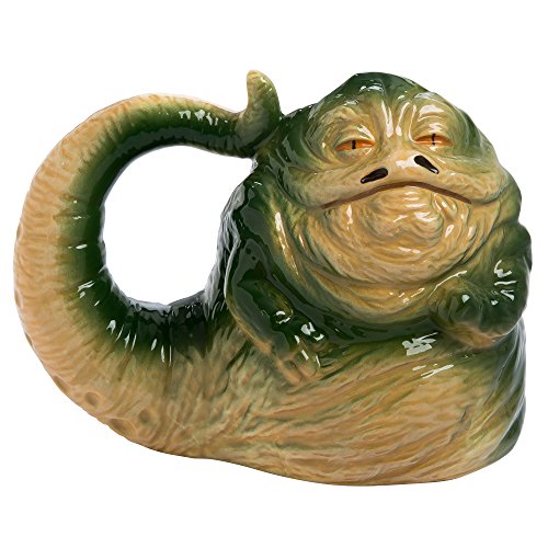 Jabba The Hutt Shaped Ceramic Coffee Mug