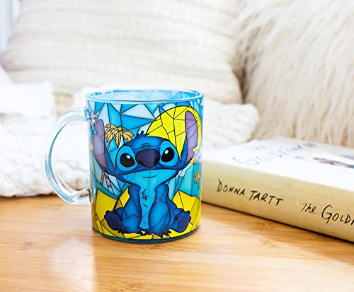 Lilo & Stitch Mosaic Tropical Coffee Mug
