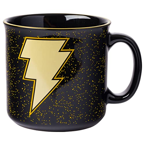 DC Comics Black Adam Ceramic Camper Mug - 20 oz
