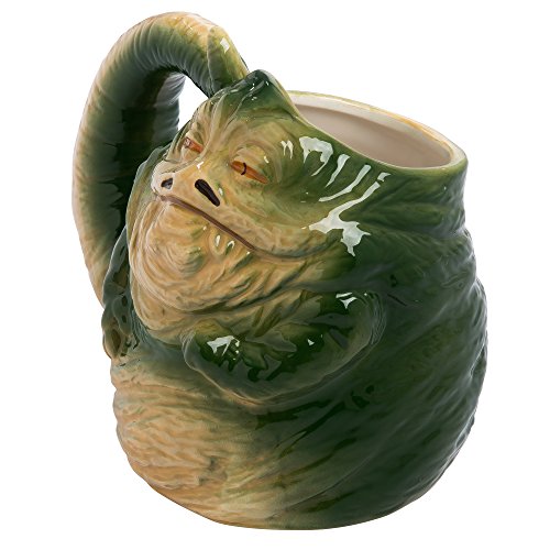 Jabba The Hutt Shaped Ceramic Coffee Mug